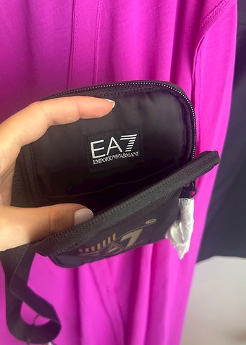 Beden EA7 Emporio Armani Erkek Siyah Omuz Çantası