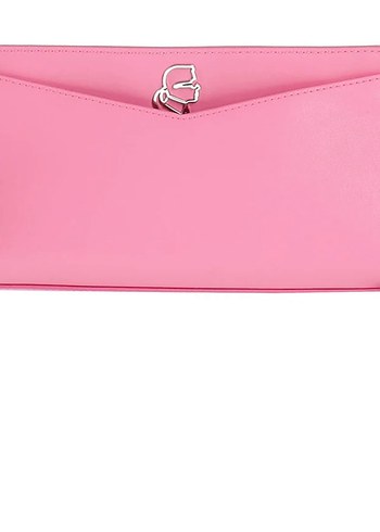 Pembe karl lagerfeld clutch cüzdan