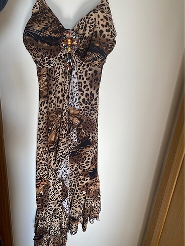Leopar elbise