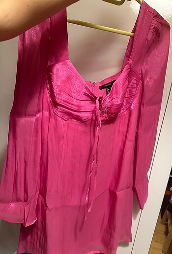 m Beden pembe Renk Forever 21 barbie elbise