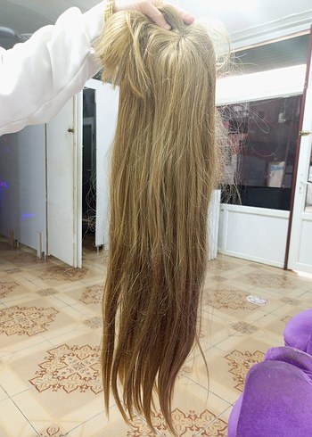 saç peruk sıfır pakete çok güzel renk fefkalade uygun fiyat - Görsel 2