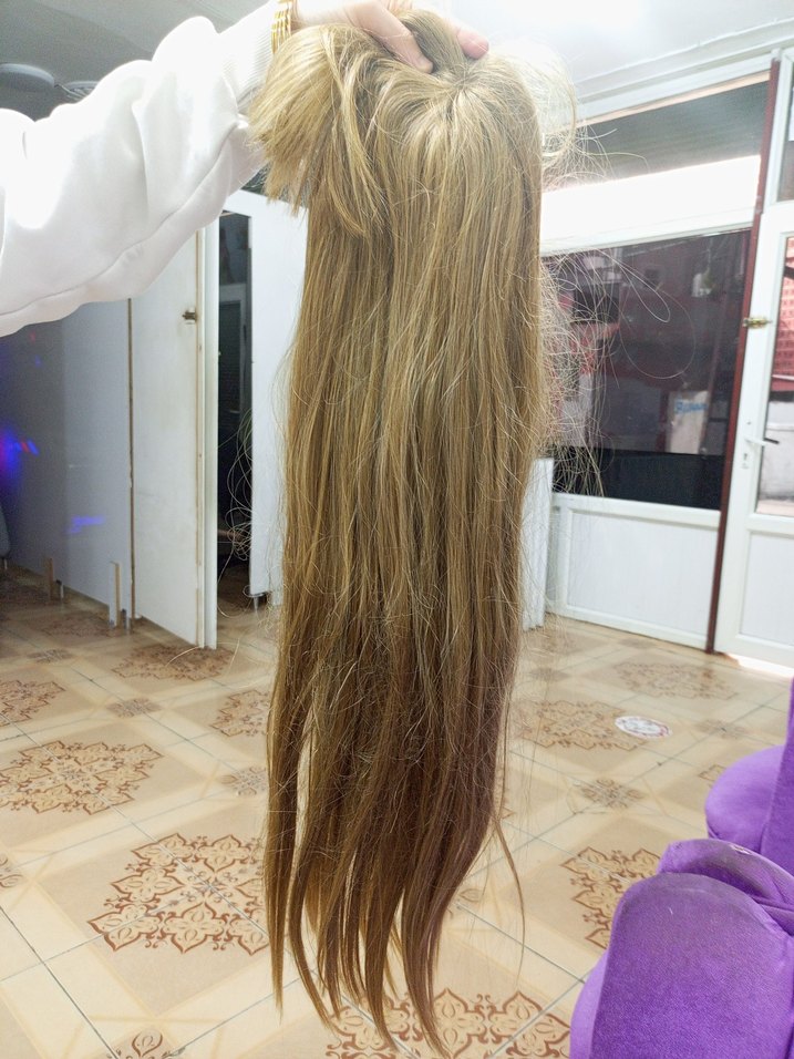 saç peruk sıfır pakete çok güzel renk fefkalade uygun fiyat - Görsel 2