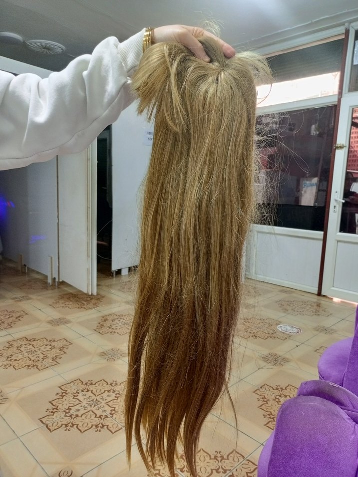 saç peruk sıfır pakete çok güzel renk fefkalade uygun fiyat - Görsel 3