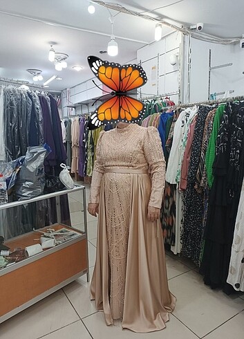 diğer Beden ten rengi Renk Çok güzel 2025 model abiye elbise