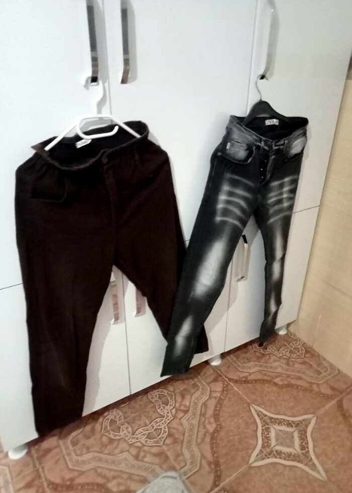 Kız çocuğuna pantolon kaliteli kumaş - Görsel 2