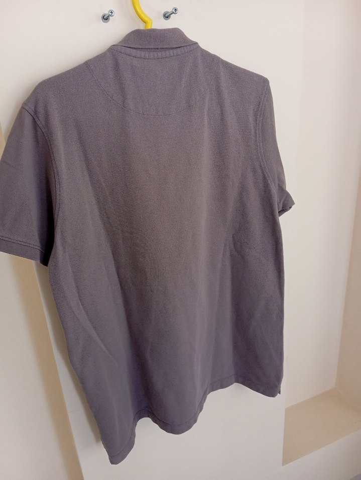 LUFIAN Bej Kısa Kollu Polo Tişört - Görsel 5