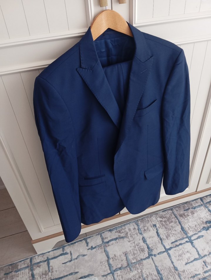 Erkek Klasik Lacivert Takım Elbise - Görsel 5