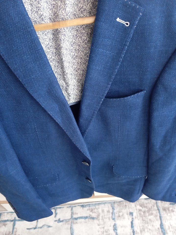 Erkek Regular Fit Düğmeli Ceket - Görsel 2