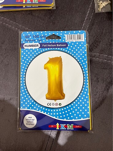 100 cm folyo balon 1 sayısı