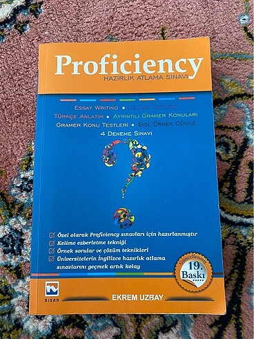 Proficiency İngilizce Hazırlık Kitabı