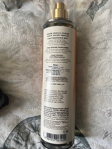 Bath & Body Works Bath and Body Works Warm Vanilla Sugar Vücut Spreyi