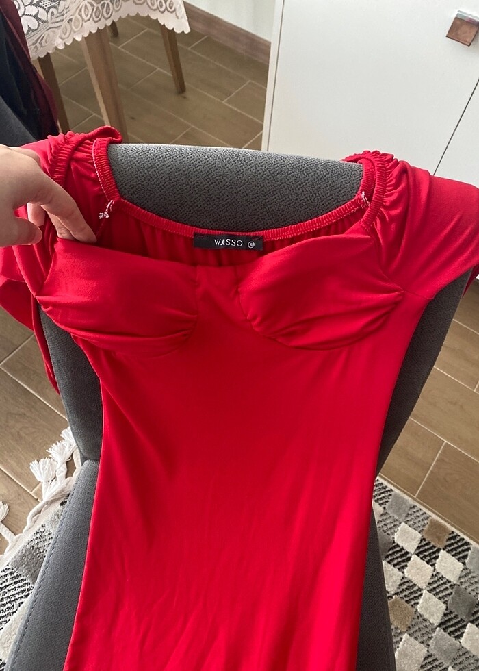 1kez kullandım Bıraz ıc gösteriyor elbıse - Görsel 5