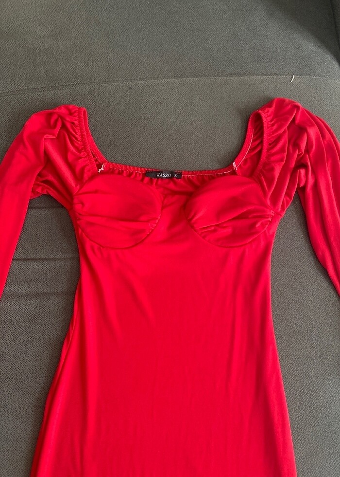 1kez kullandım Bıraz ıc gösteriyor elbıse - Görsel 2