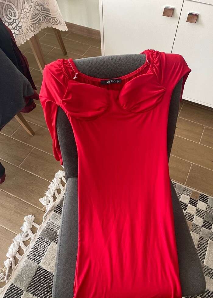 1kez kullandım Bıraz ıc gösteriyor elbıse - Görsel 4