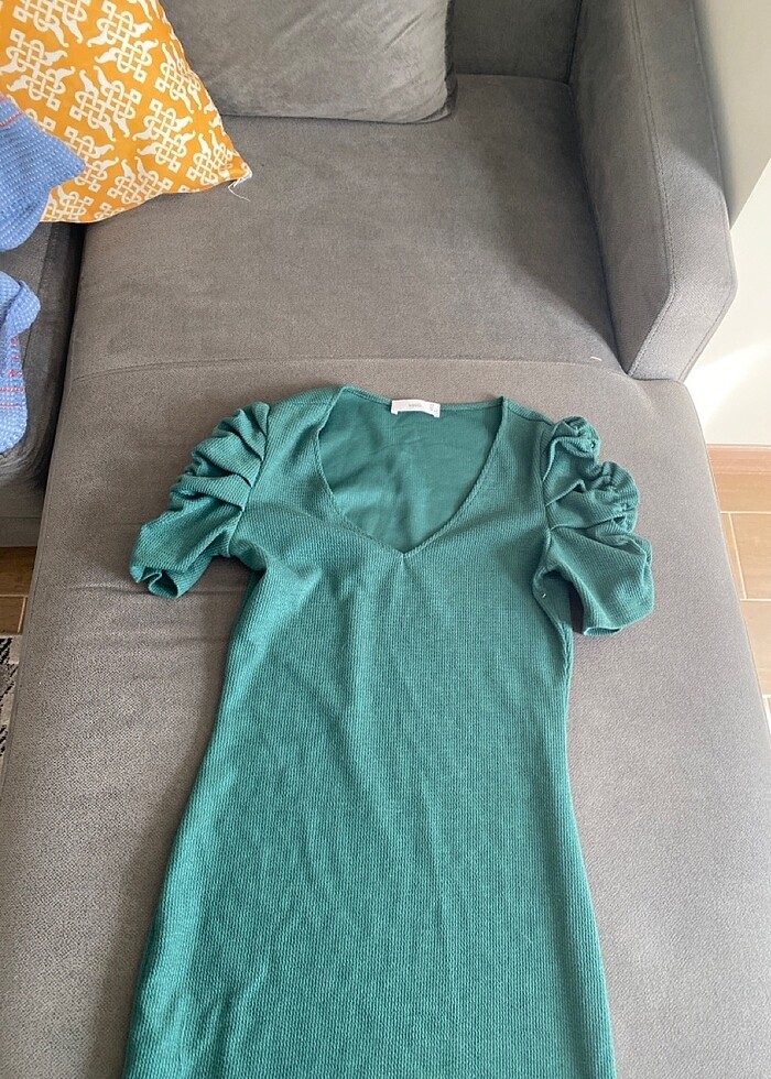 Kısa elbise şık elbıse - Görsel 2