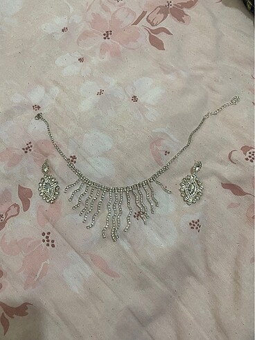 Kolye setı gelın ıcın - Görsel 4