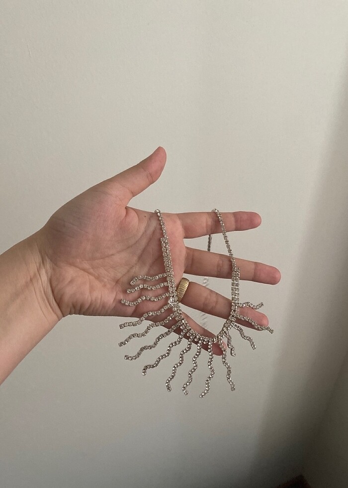 Kolye setı gelın ıcın - Görsel 5