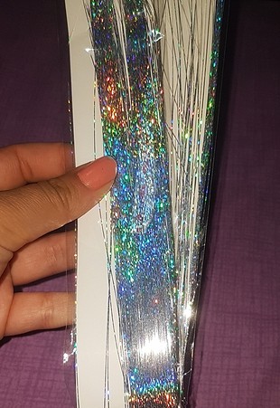 saç simi cıtçıtlı renkli saç saç ışıltışı
