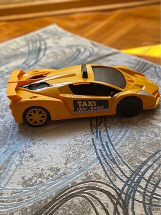 Taksi oyuncak araba koleksiyon