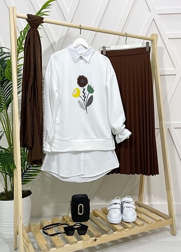 30 Beden FLOWERS İKİLİ TAKIM