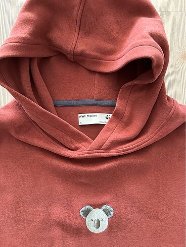 WWF Market XL Kiremit Hoodie