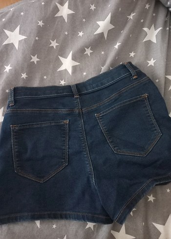 LC Waikiki Lacivert Kısa Denim Vintage Şort