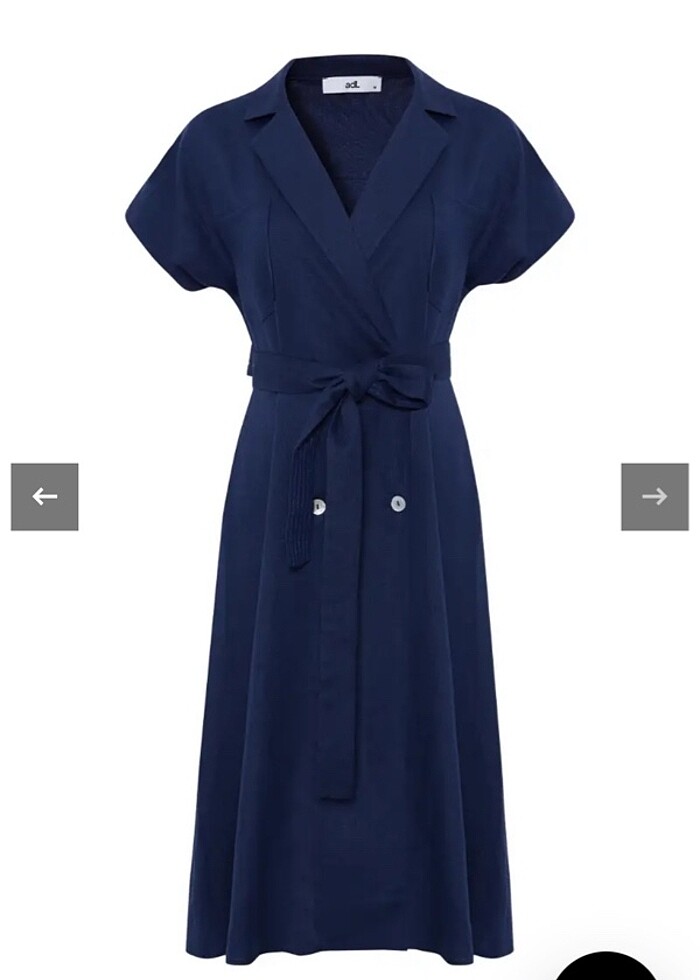 Adl orijinal keten elbise 1 kere giyilmedi - Görsel 5