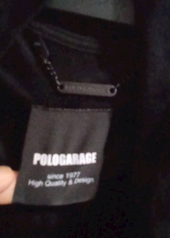 Uzun Siyah Deri Kadın Yelek - Görsel 2