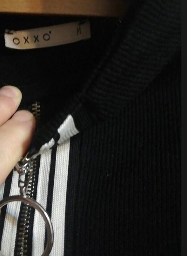 Siyah Yarım Fermuarlı Yüksek Yakalı Kadın Kazak - Görsel 3