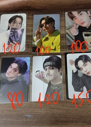 Ateez Wooyoung Jongho Photocard Pc