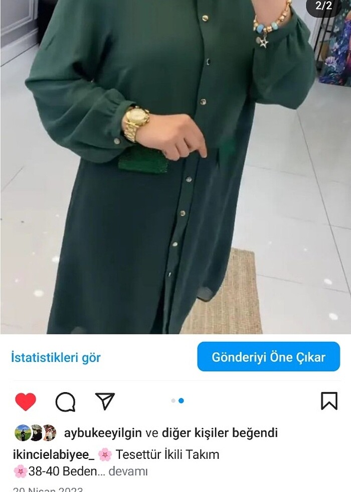 Tesettür ikili takım - Görsel 2