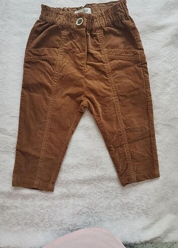 Zara Kadife Pantalon 