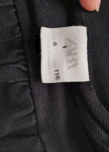 Zara Zara Kız Çocuk Siyah Etek