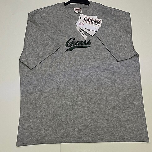 Guess Guess Orijinal Gri T-shirt