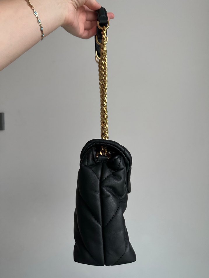 Mango Siyah Deri Çanta - Görsel 3