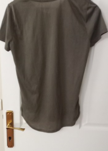 Gri Kısa Kollu Tişörtü - Görsel 7