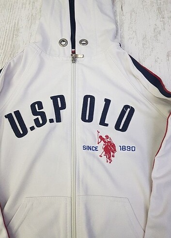 10 Yaş Beden beyaz Renk U.s polo erkek çocuk eşofman