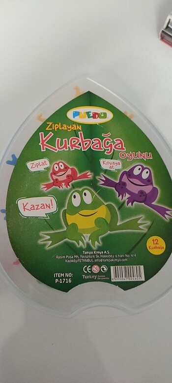 Zıplayan kurbağa oyunu