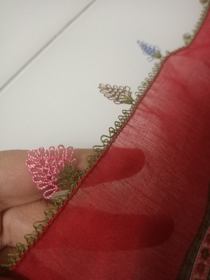 iğne oyası el emeği - Görsel 3