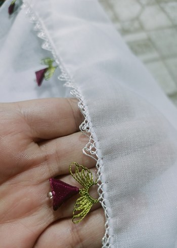 iğne oyası el emeği - Görsel 2