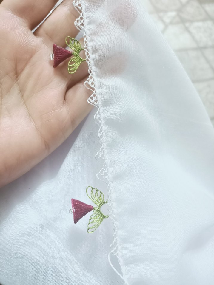 iğne oyası el emeği - Görsel 3