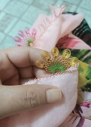 iğne oyası el emeği - Görsel 5