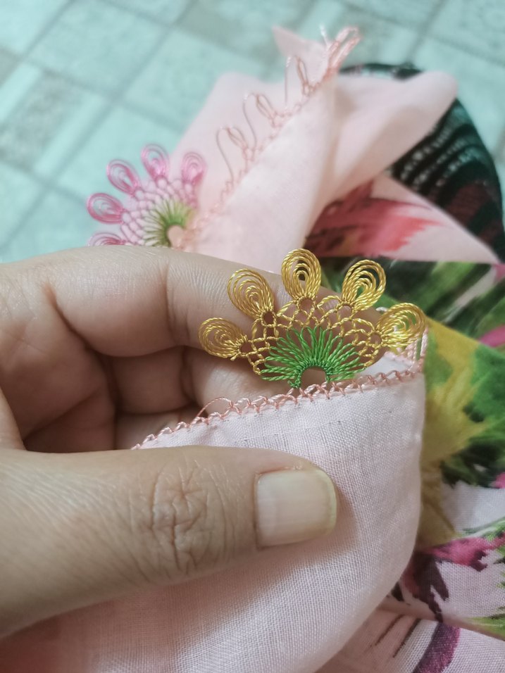 iğne oyası el emeği - Görsel 5