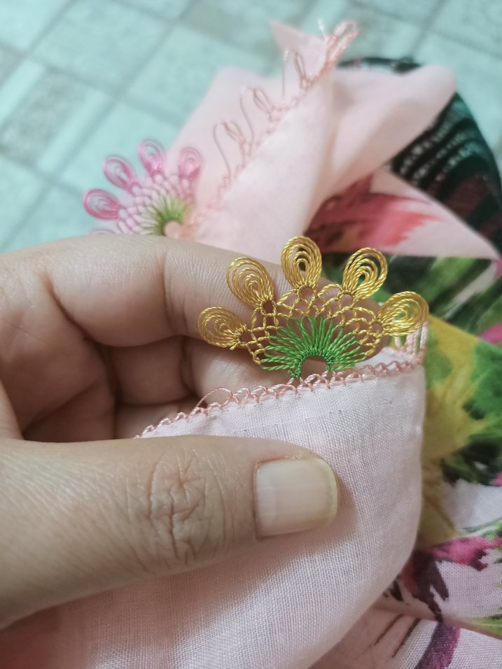 iğne oyası el emeği - Görsel 4