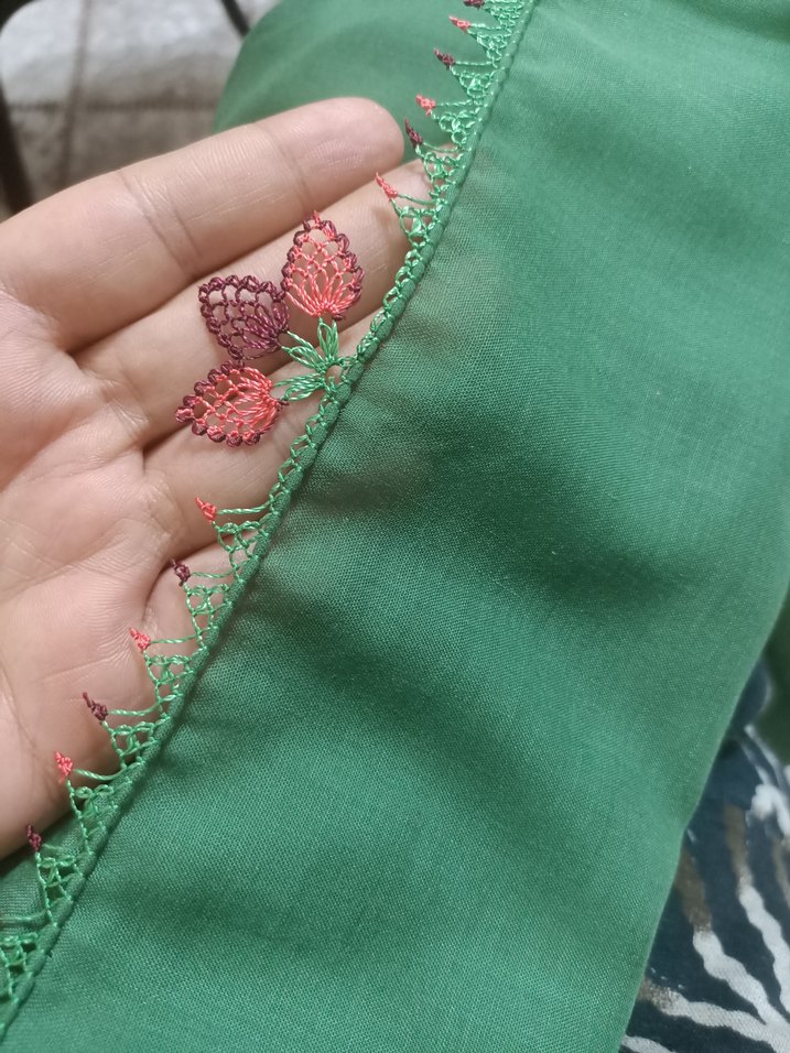 iğne oyası el emeği - Görsel 2