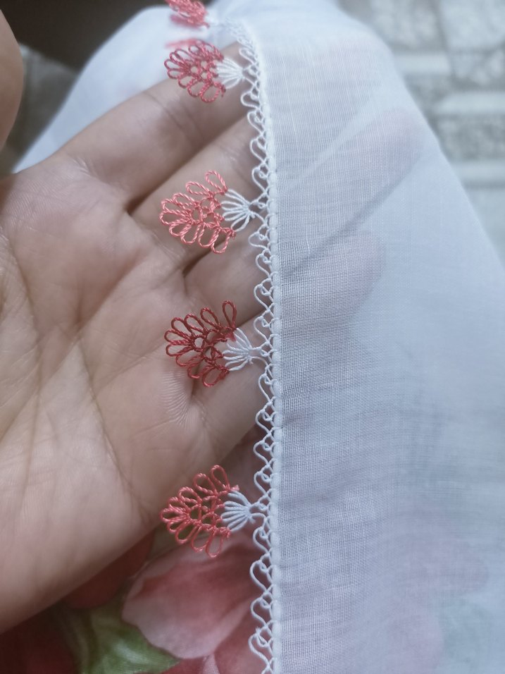 iğne oyası el emeği - Görsel 5