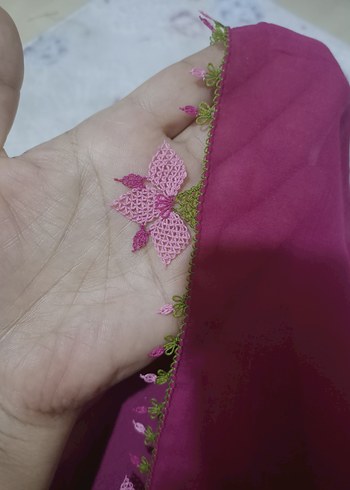 iğne oyası el emeği - Görsel 4