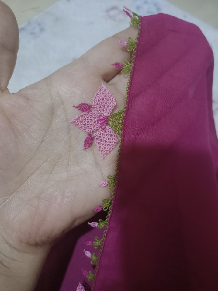 iğne oyası el emeği - Görsel 4