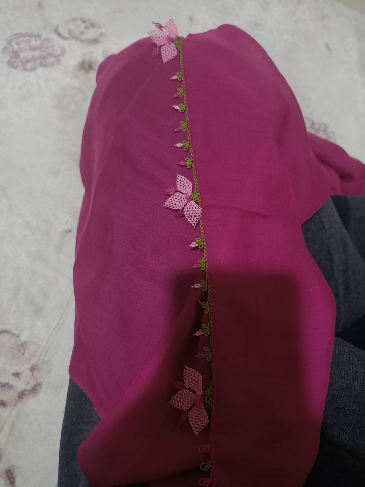 iğne oyası el emeği - Görsel 3