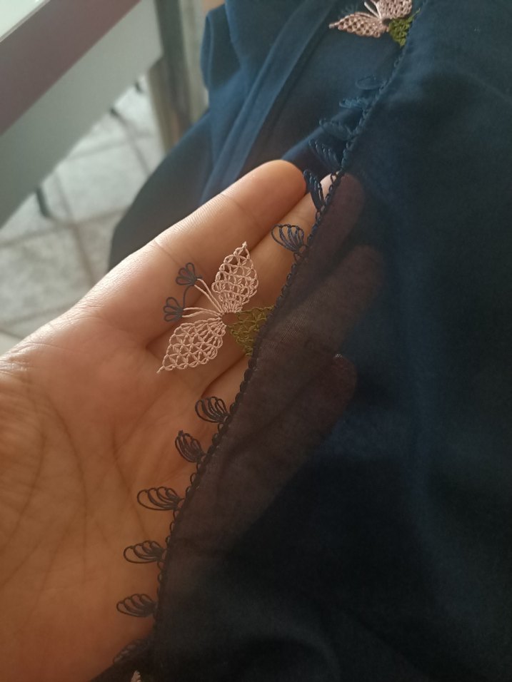 iğne oyası el emeği - Görsel 3